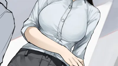 큰 OL 누나의 만화